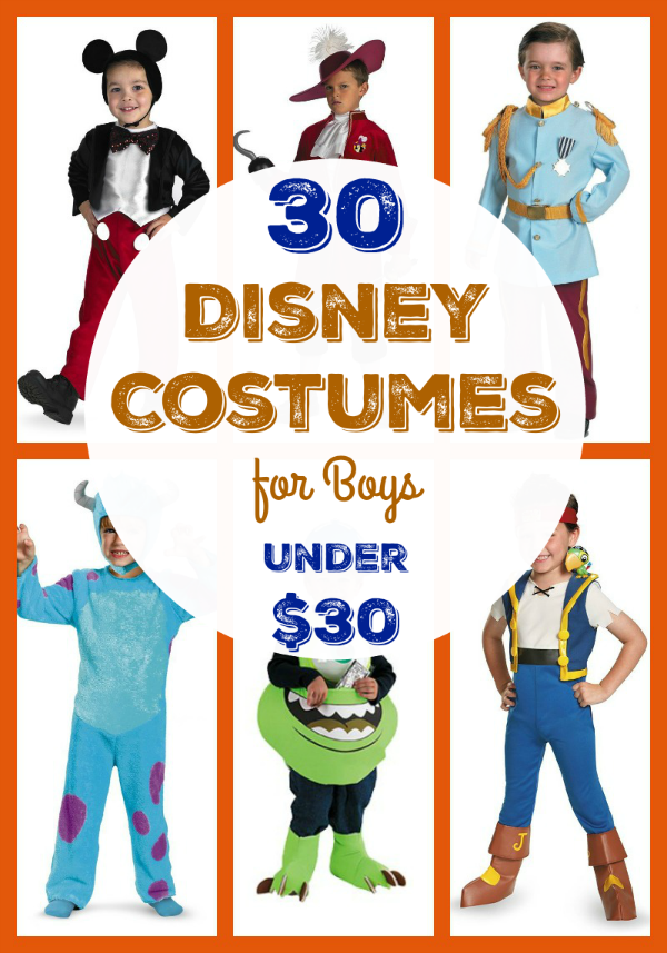 30 Disney Costumes for Boys Under $30 - The Shirley Journey
